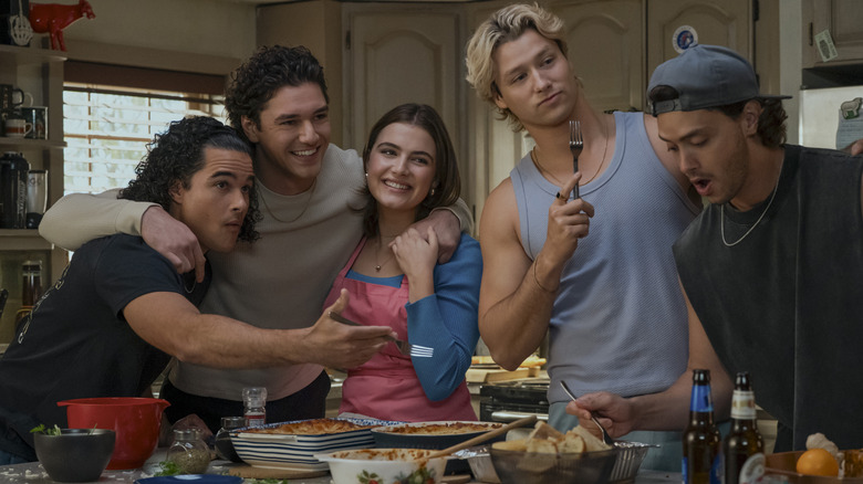 John, Garrett, Hannah, Dean and John in Off Campus
