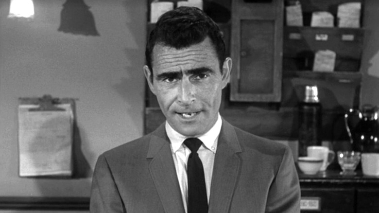 The Twilight Zone, Rod Serling in the intro to 'I Am the Night -- Color Me Black'