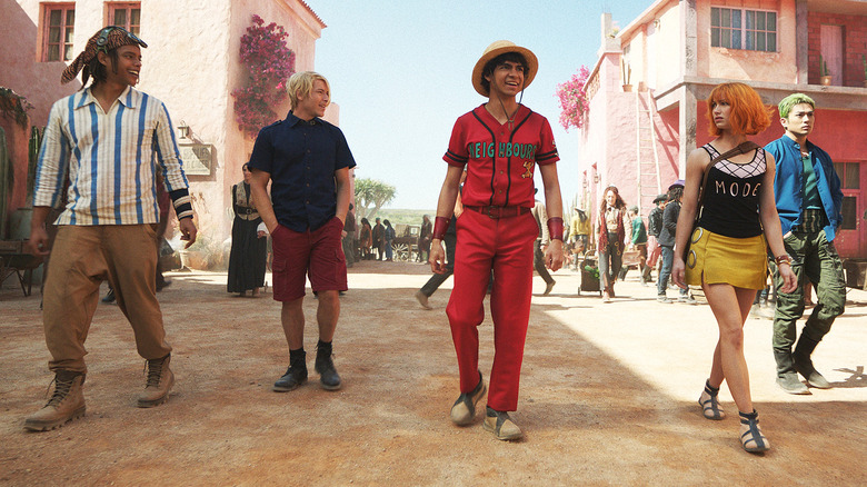 The cast of Netflix's One Piece