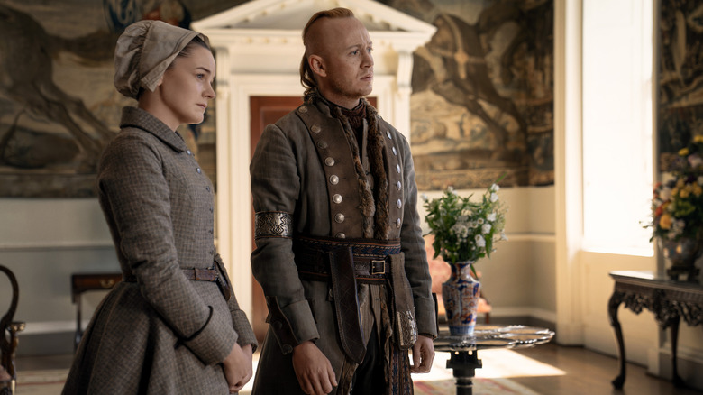 Rachel and Ian in Outlander
