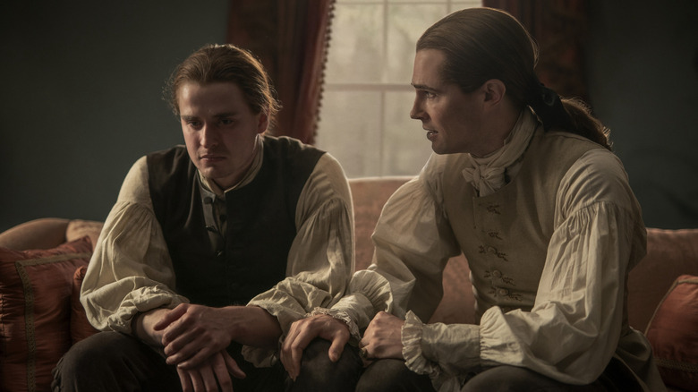 William and Lord John in Outlander