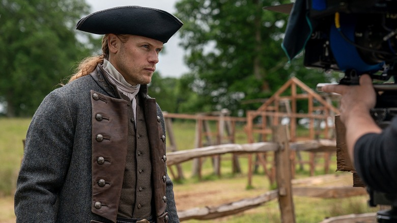 Sam Heughan as Jamie Fraser in Outlander