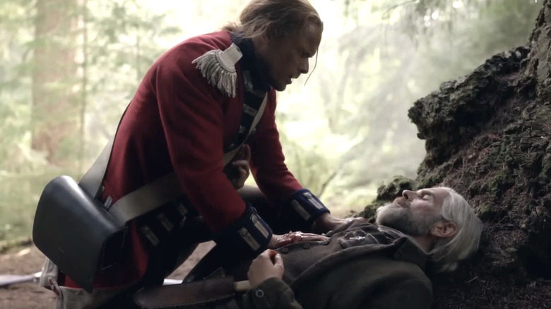 Jamie and Mutagh in Outlander