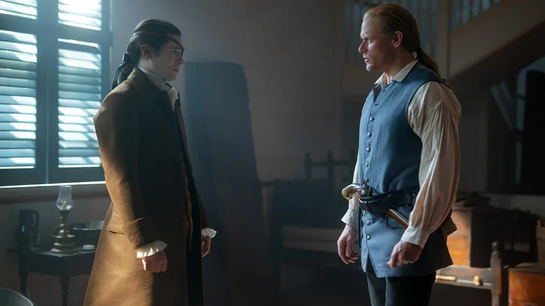Outlander's David Berry On Lord John's 'Foolish Hope,' How He And Sam Heughan 'Really Worked' On That Reconciliation Scene