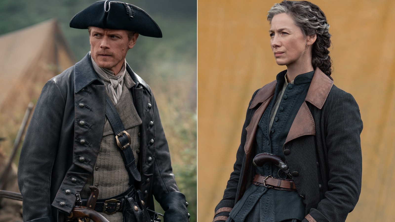 Outlanders Sam Heughan And Caitr&iacute;ona Balfe Take Us Inside The Series Finales Mystical Last Moment &mdash; Watch
