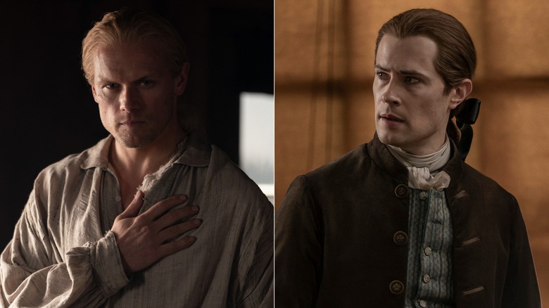 Jamie and Lord John in Outlander