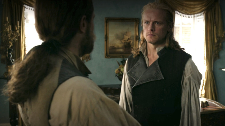 Lord John and Jamie in Outlander