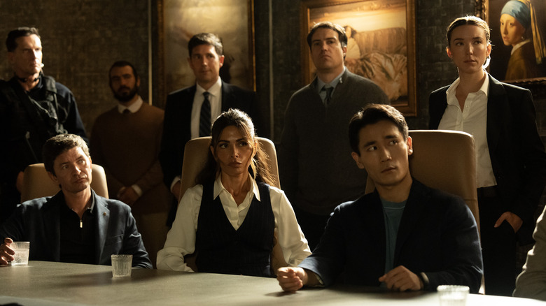 Torabi, Jane and members of Sinatra's council in Paradise