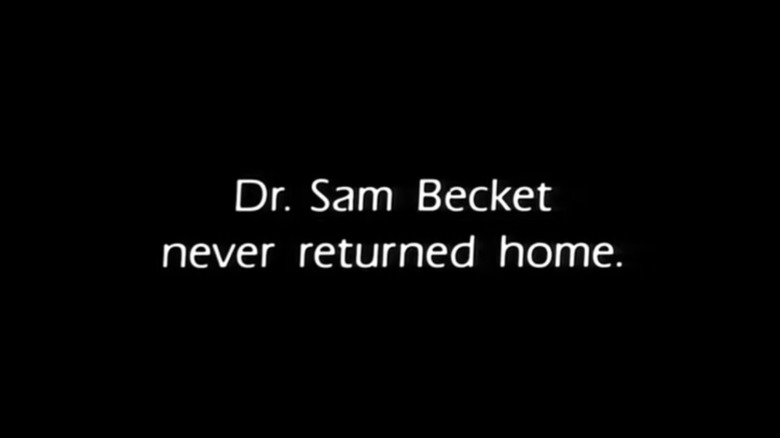 The final title card for Quantum Leap