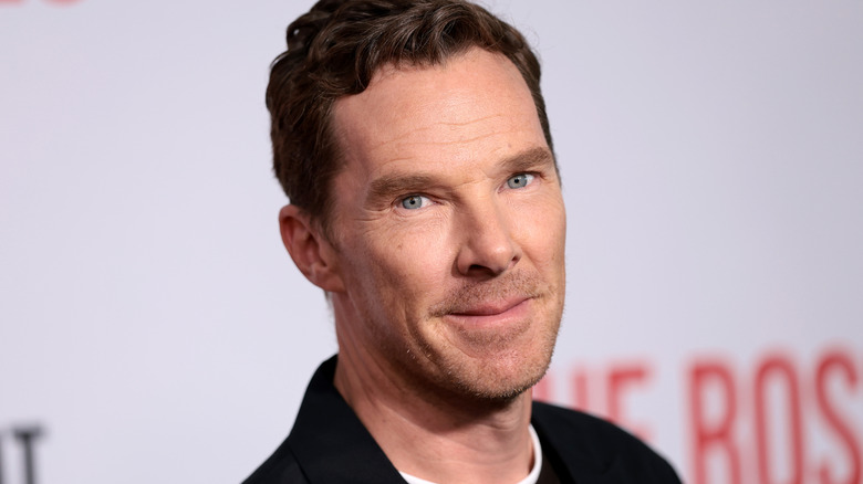 Benedict Cumberbatch at a press event