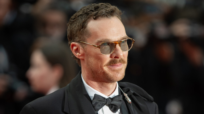 Benedict Cumberbatch at a press event