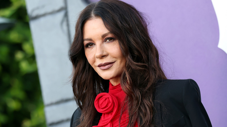 Catherine Zeta-Jones attends Netflix's "Wednesday" Emmys FYSEE Event at Hollywood Forever Cemetery on May 22, 2026 in Los Angeles, California.