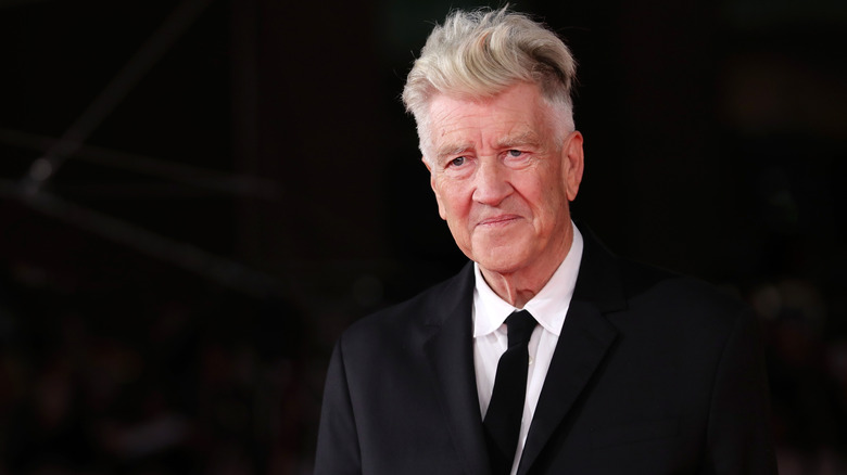 David Lynch at a red carpet event