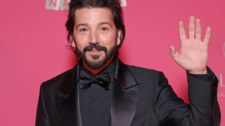 Diego Luna at a press event