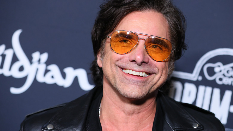 John Stamos at a press event