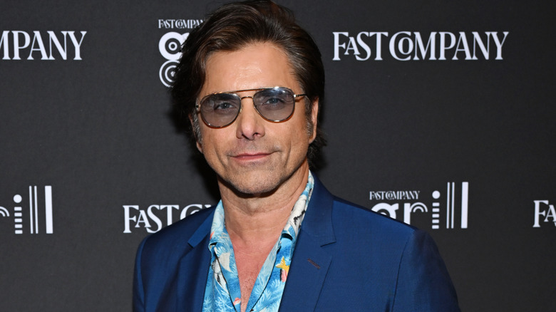 John Stamos at a press event