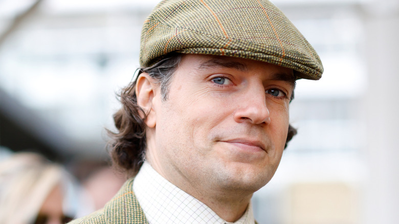 Henry Cavill at a press event