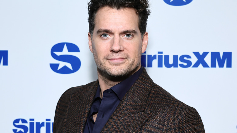 Henry Cavill at a press event