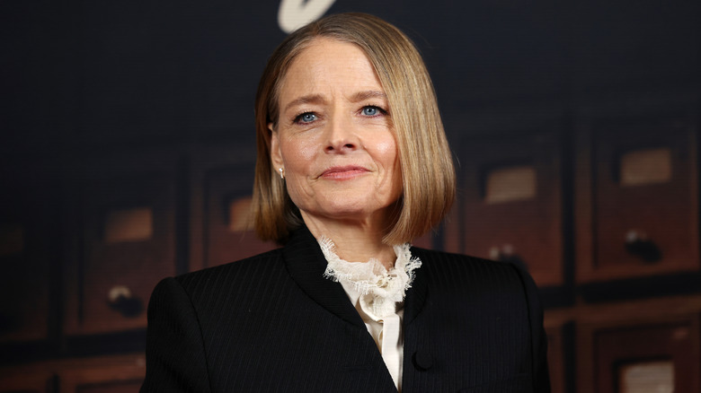Jodie Foster at a press event