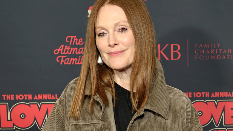 Julianne Moore at a press event