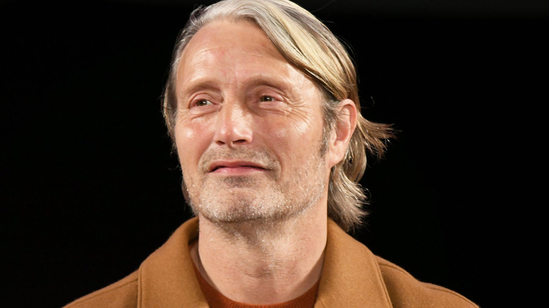Mads Mikkelsen at a press event