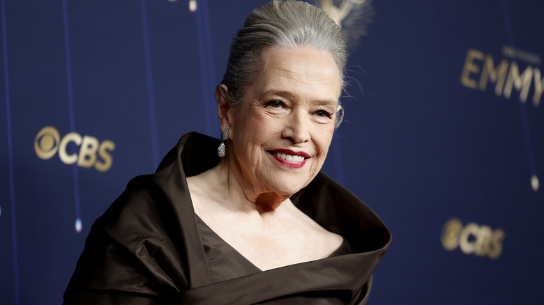 Kathy Bates attends the 77th Primetime Emmy Awards at Peacock Theater on September 14, 2025 in Los Angeles, California.