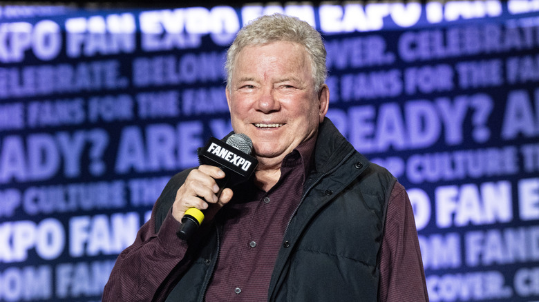 William Shatner at a press event