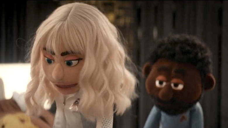 Chapel puppet in Star Trek: Strange New Worlds
