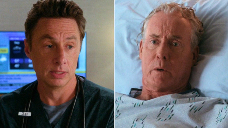 J.D. and Dr. Cox in Scrubs