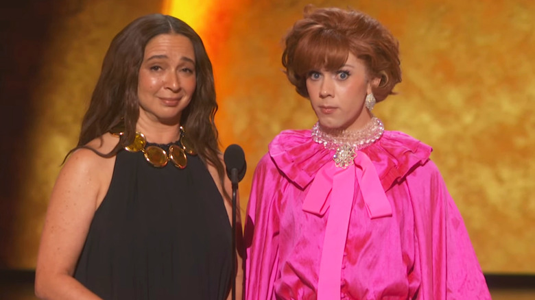 Maya Rudolph and Cole Escola at the Tony Awards