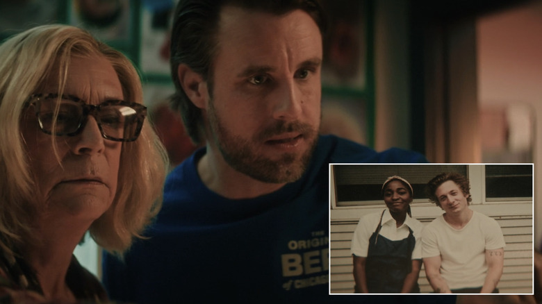 Pete and Donna in The Bear