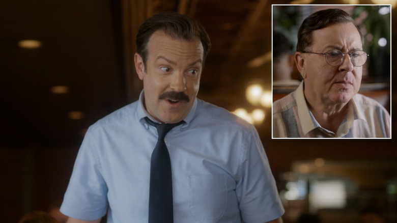 Ted and Higgins in Ted Lasso