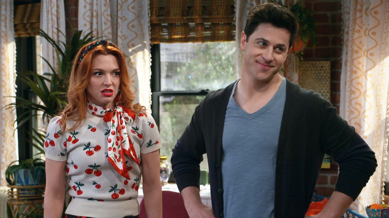 Harper and Justin in Wizards Beyond Waverly Place