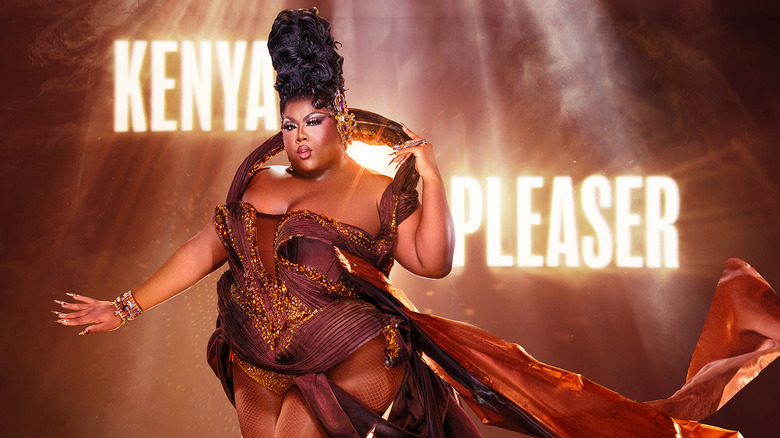 Kenya Pleaser in the Season 18 cast of RuPaul's Drag Race on MTV