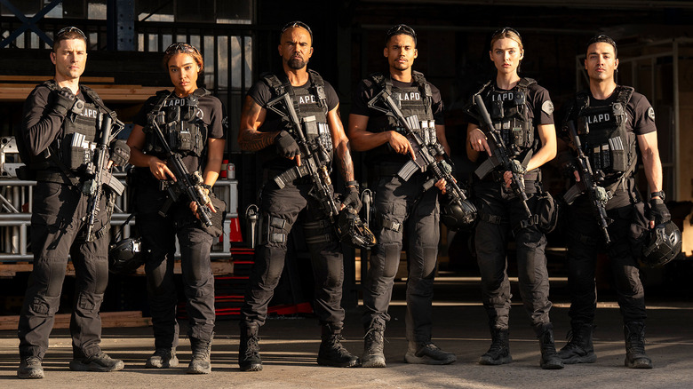 The new cast of S.W.A.T. Exiles
