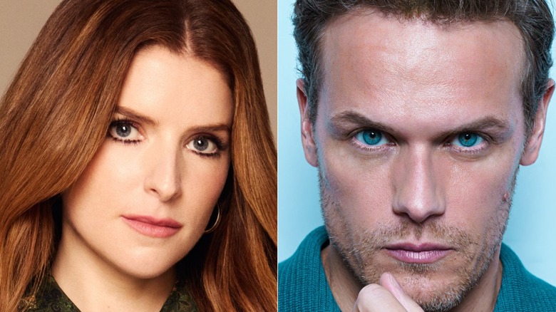 Anna Kendrick and Sam Heughan
