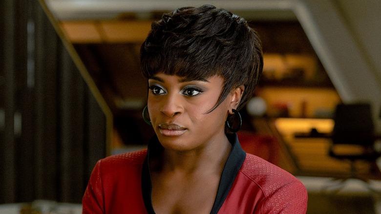 Uhura on Star Trek: Strange New Worlds