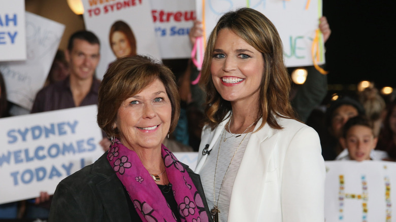 Savannah Guthrie and Nancy Guthrie