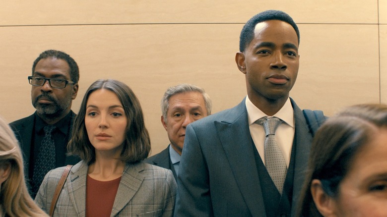 Ella Hunt and Jay Ellis on Not Suitable For Work