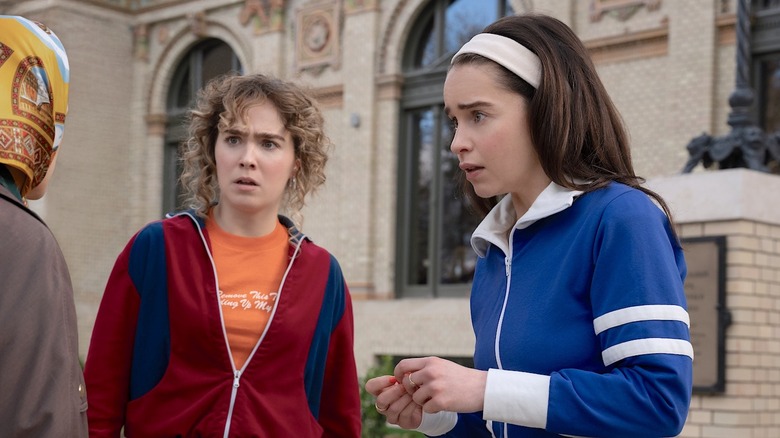 Emilia Clarke Ponies Peacock