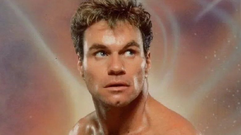 Martin Kove as the alien Jesse in Hard Time on Planet Earth