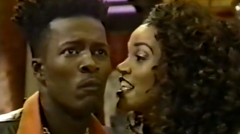 Flex Alexander and Paulette Braxton on Homeboys in Outer Space.