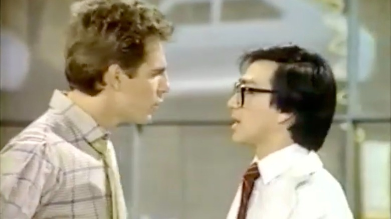 Hunt and Kaz arguing