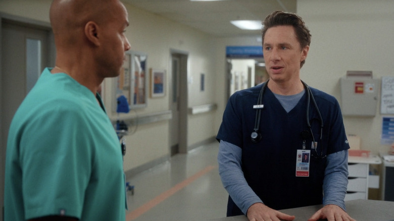 J.D. and Turk in Scrubs