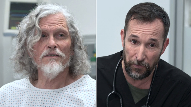 Duke and Dr. Robby in The Pitt