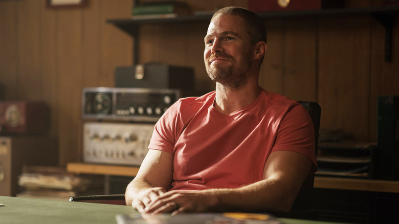 Stephen Amell on Heels