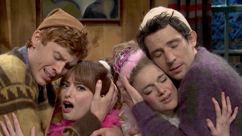 SNL Josh O'Connor Sensitive Male Strippers