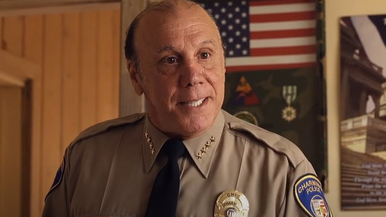 Dayton Callie as Wayne Unser, speaking in his office in Sons of Anarchy.