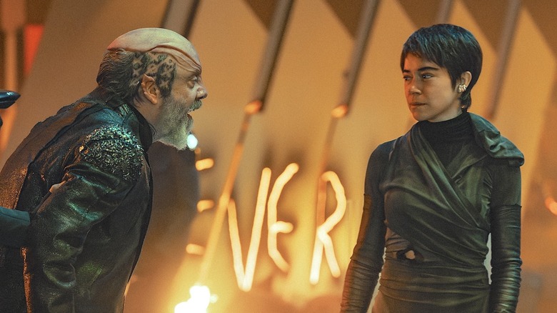 Nus Braka and Anisha on Star Trek: Starfleet Academy