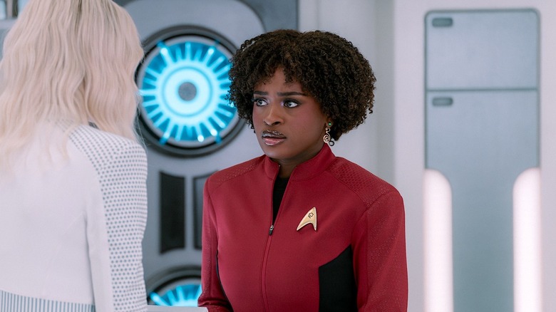 Uhura on Star Trek: Strange New Worlds